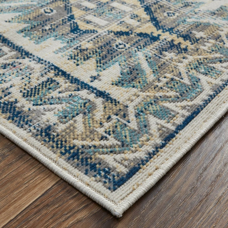 Feizy Nolan 39C8F Blue/Beige Rugs - Feizy - nol39c8fivymltc16