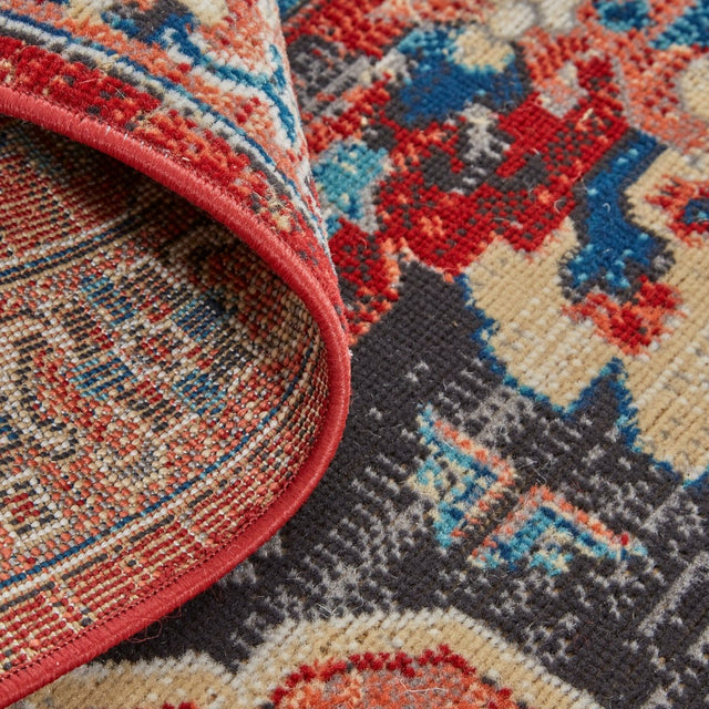 Feizy Nolan 39Cdf Red/Blue Rugs.