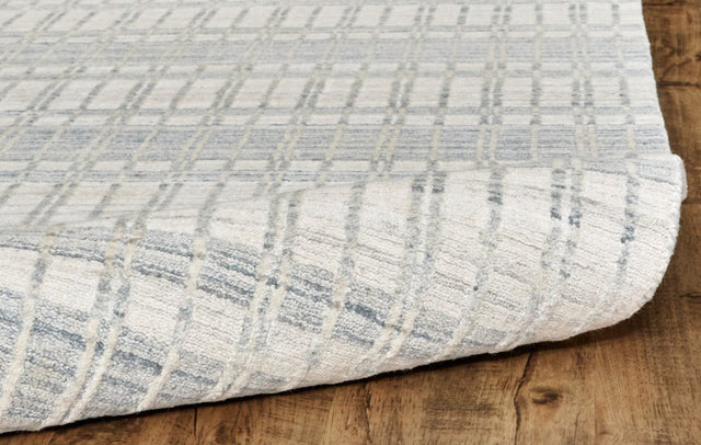 Feizy Odell 6385F Ivory/Blue Rugs.