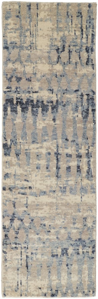 Feizy Palomar 6631F Tan/Blue Rugs - Feizy - pal6631fblu000i68