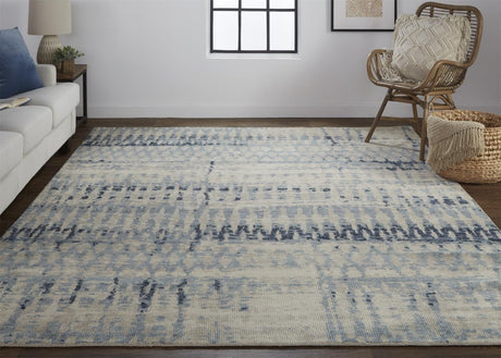 Feizy Palomar 6631F Tan/Blue Rugs - Feizy - pal6631fblu000p00