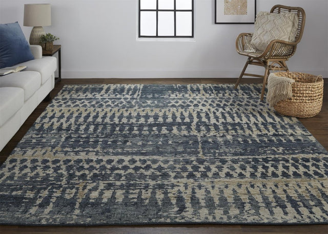 Feizy Palomar 6632F Blue/Beige Rugs - Feizy - pal6632fblu000p00