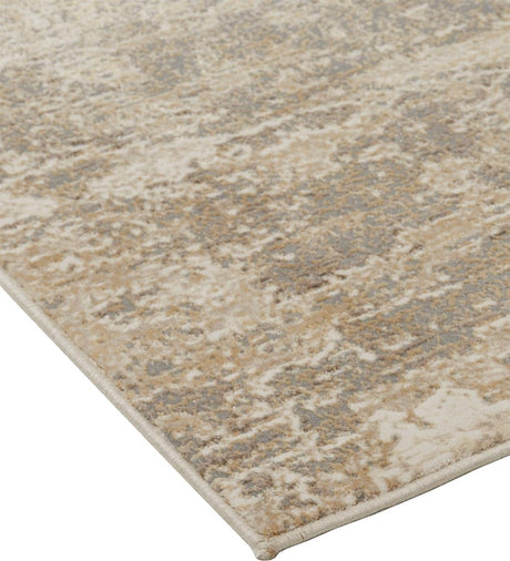 Feizy Parker 3701F Ivory/Gray Rugs - Feizy - prk3701fivygryn97