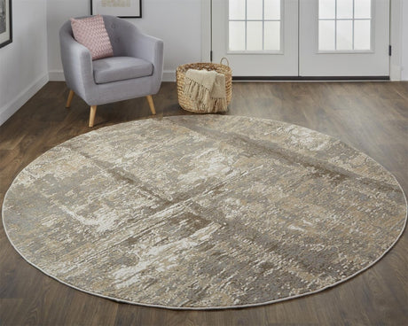 Feizy Parker 3701F Ivory/Gray Rugs - Feizy - prk3701fivygryn97