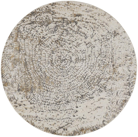 Feizy Parker 3702F Ivory/Gray Rugs - Feizy - prk3702fslvivyn97