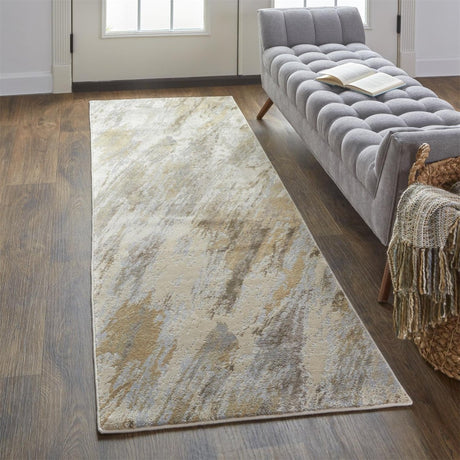 Feizy Parker 3704F Tan/Blue Rugs - Feizy - prk3704fbgeblun97