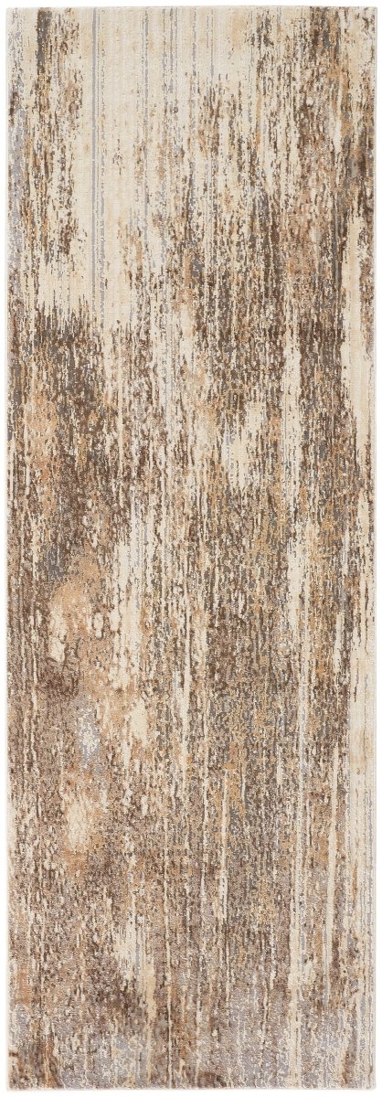 Feizy Parker 3705F Ivory/Brown Rugs - Feizy - prk3705fivygryi68