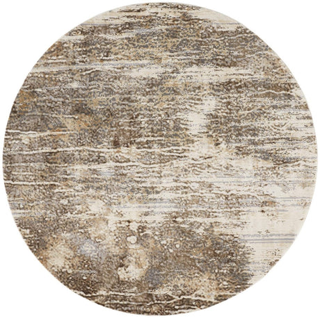 Feizy Parker 3705F Ivory/Brown Rugs - Feizy - prk3705fivygryn97