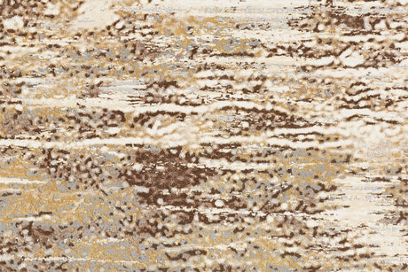 Feizy Parker 3705F Ivory/Brown Rugs - Feizy - prk3705fivygryn97