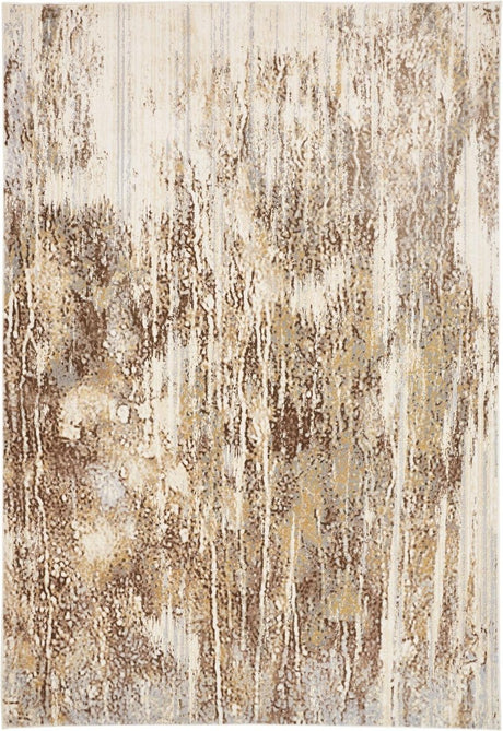 Feizy Parker 3705F Ivory/Brown Rugs - Feizy - prk3705fivygryp21