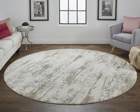 Feizy Parker 3719F Ivory/Gray Rugs - Feizy - prk3719fslvbgen97