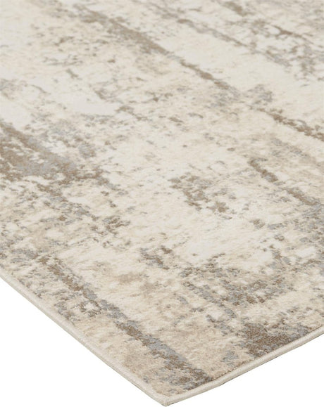 Feizy Parker 3719F Ivory/Gray Rugs - Feizy - prk3719fslvbgen97