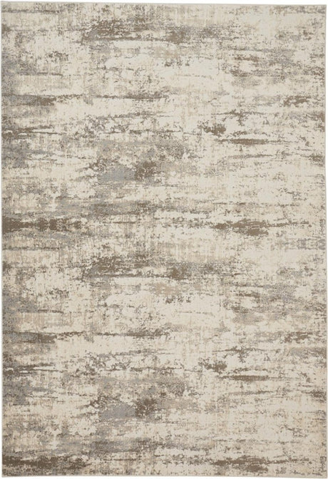 Feizy Parker 3719F Ivory/Gray Rugs - Feizy - prk3719fslvbgep21