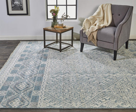 Feizy Payton 6495F Blue/Ivory Rugs - Feizy - 9806495fgryblup00