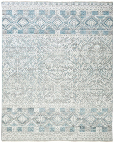 Feizy Payton 6495F Blue/Ivory Rugs - Feizy - 9806495fgryblup00