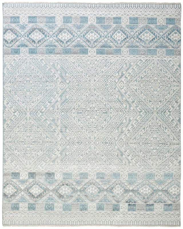 Feizy Payton 6495F Blue/Ivory Rugs - Feizy - 9806495fgryblup00