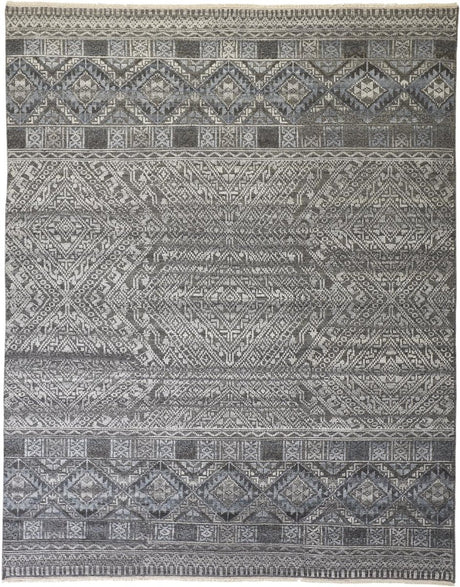 Feizy Payton 6495F Gray/Blue Rugs - Feizy - 9806495fblugryp00