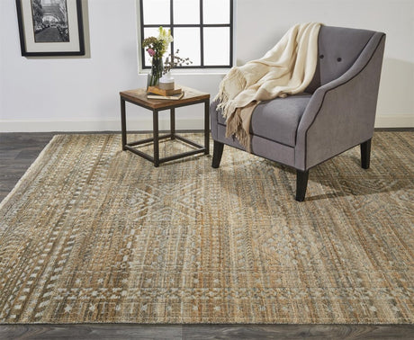 Feizy Payton 6496F Brown/Gray Rugs - Feizy - 9806496fbrngryp00