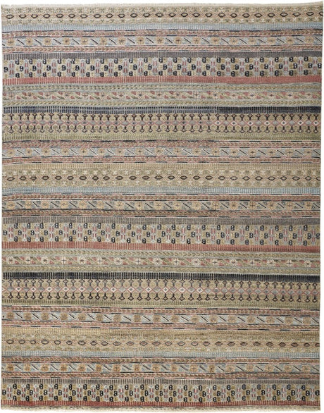 Feizy Payton 6498F Tan/Blue Rugs - Feizy - 9806498fpnkmltp00