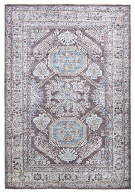 Feizy Percy 39Agf Gray/Blue Rugs - Feizy - prc39agfgry000p00