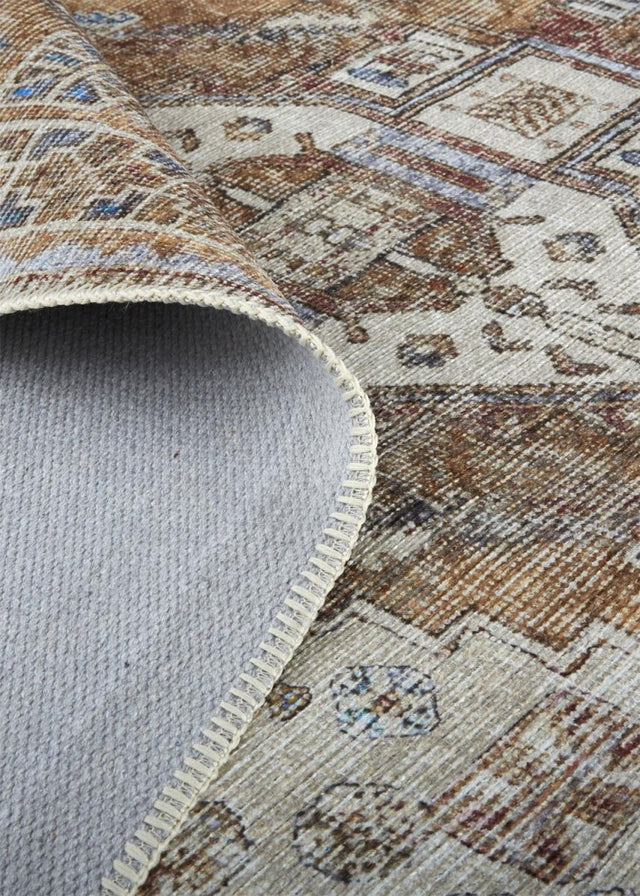 Feizy Percy 39Anf Tan Rug.