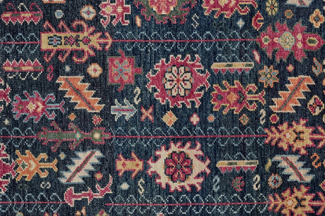 Feizy Piraj 6741F Pink/Blue Rugs.