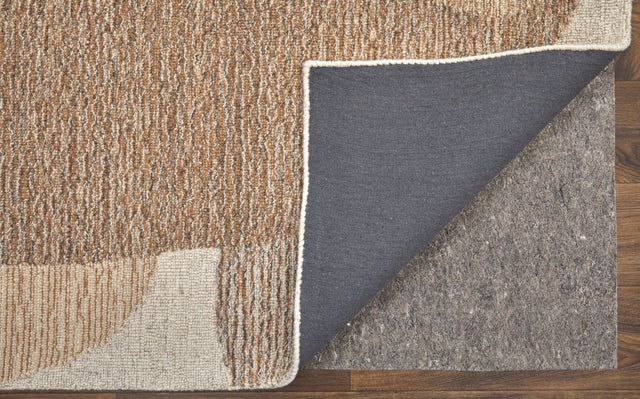 Feizy Pollock Plk8951F Brown/Tan/Ivory Rug.