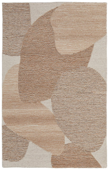 Feizy Pollock Plk8951F Brown/Tan/Ivory Rug.