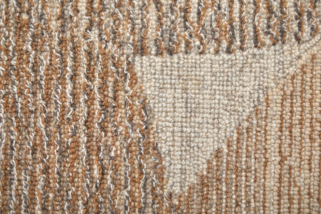 Feizy Pollock Plk8951F Brown/Tan/Ivory Rug.