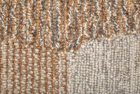 Feizy Pollock Plk8953F Brown/Tan/Ivory Rug.