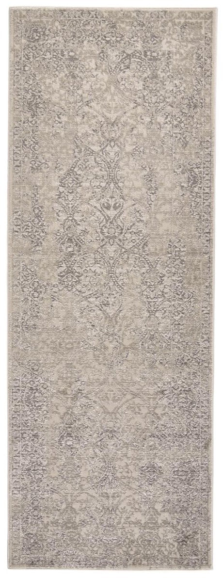 Feizy Prasad 3682F Ivory/Gray Rugs.