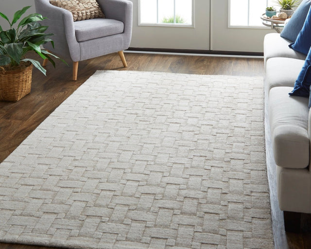 Feizy Redford 8669F Tan Rug.