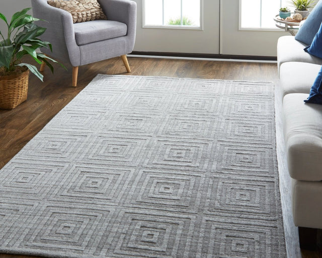 Feizy Redford 8670F Beige/Gray Rug.