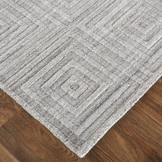 Feizy Redford 8670F Beige/Gray Rug.