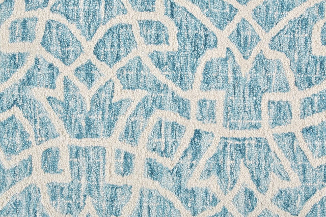 Feizy Rhett I8068 Blue/Ivory Rugs.