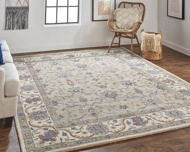 Feizy Rylan 8640F Gray Rug.