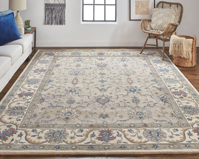 Feizy Rylan 8640F Gray Rug.