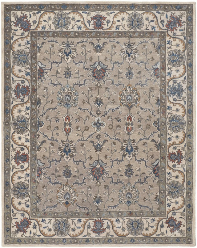 Feizy Rylan 8640F Gray Rug.