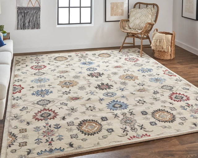 Feizy Rylan 8641F Ivory Rug.