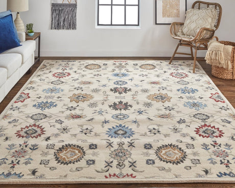 Feizy Rylan 8641F Ivory Rug.