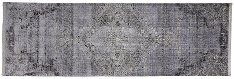 Feizy Sarrant 3963F Gray/Silver Rugs.