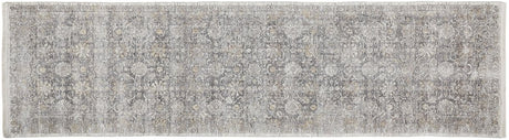 Feizy Sarrant 3965F Gray Rugs.