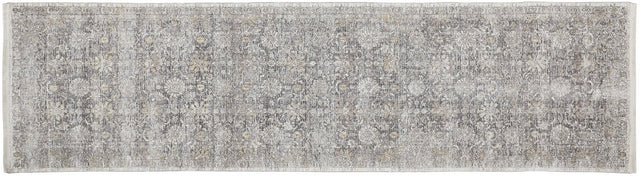 Feizy Sarrant 3965F Gray Rugs.