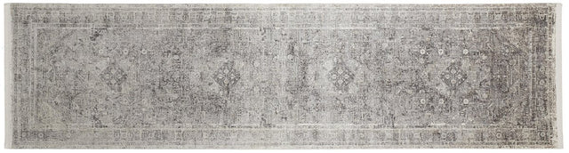 Feizy Sarrant 3966F Gray/Silver Rugs.