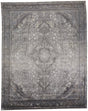 Feizy Sarrant 3967F Gray/Silver Rugs.