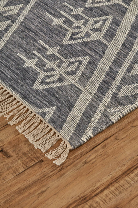 Feizy Savona 0795F Blue/Ivory Rugs.