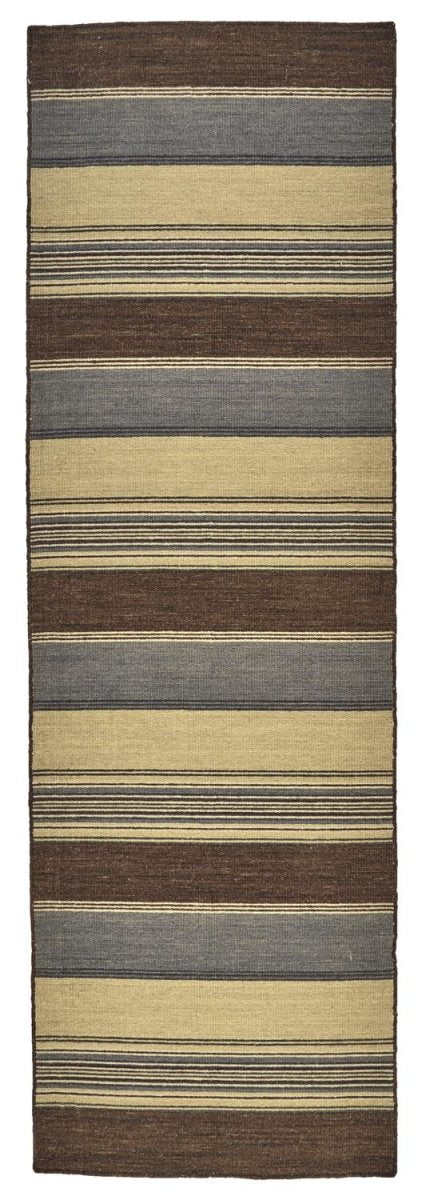 Feizy Silva I0498 Brown/Gray Rug.