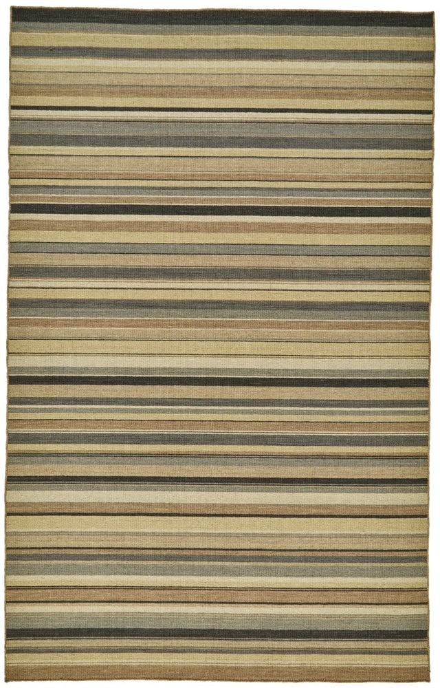 Feizy Silva I0499 Gold/Gray Rug.