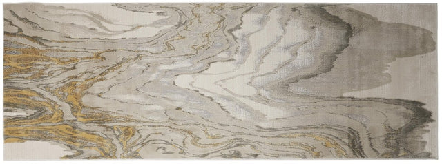 Feizy Waldor 3602F Gold/Ivory Rugs.