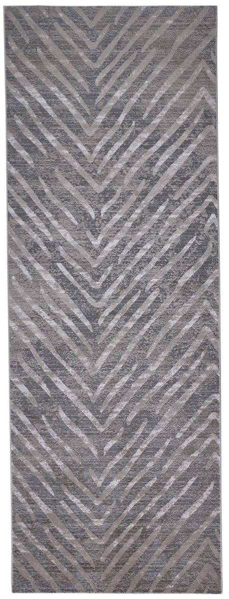 Feizy Waldor 3968F Gray Rugs.